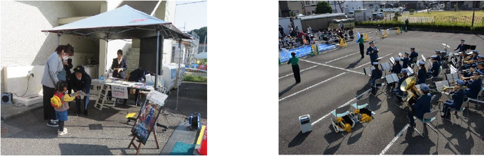 菊川警察署オープンデーにて音楽隊の演奏を行いました♪