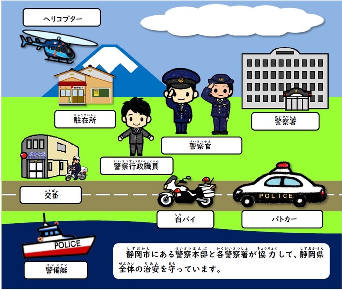 数字で見る静岡県警察