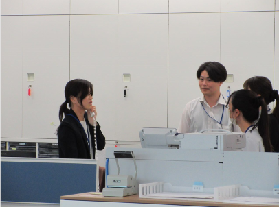 写真：訓練の様子