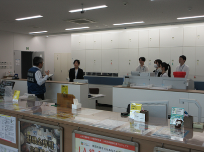 写真：訓練の様子