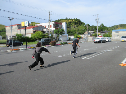 写真：訓練の様子