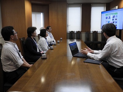 視察の写真