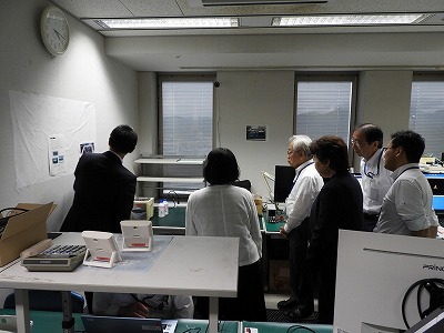 視察の写真