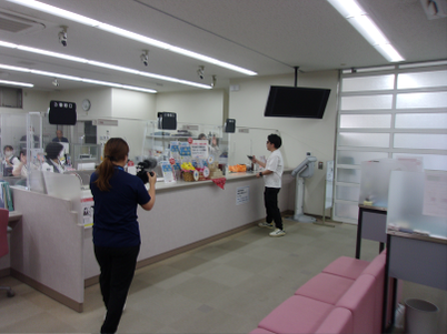写真：訓練の様子