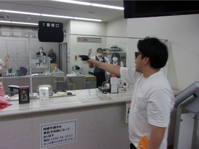 写真：訓練の様子