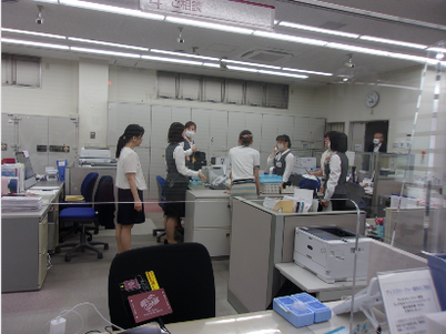 写真：訓練の様子