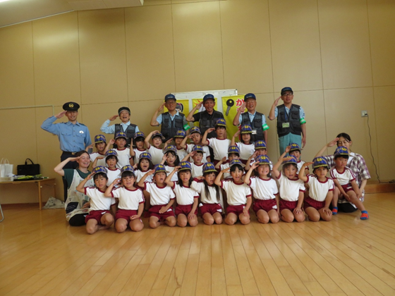 写真:任命式の様子