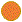 オレンジ色の丸