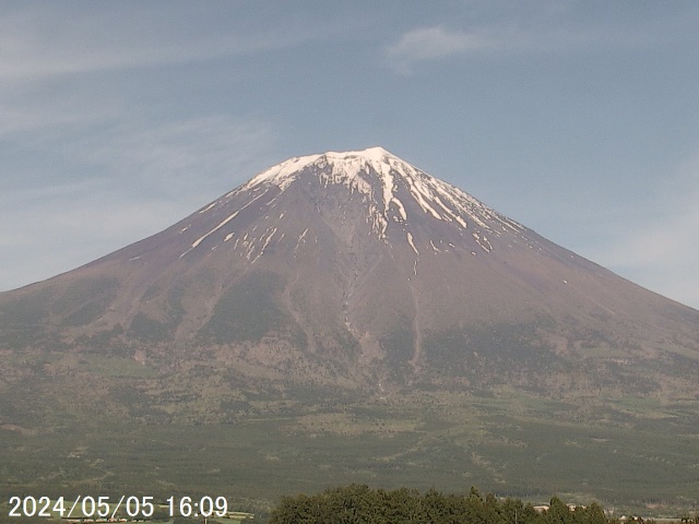 富士宮からの富士山です