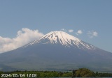 写真：午後0時ごろの富士山