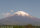 午前10時ごろの富士山