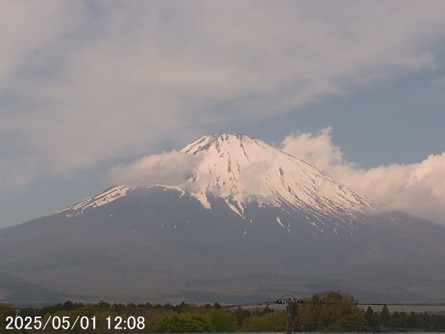 Mt. Fuji seen from gotemba. 