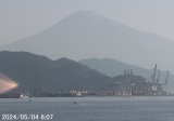 写真：午前6時ごろの富士山